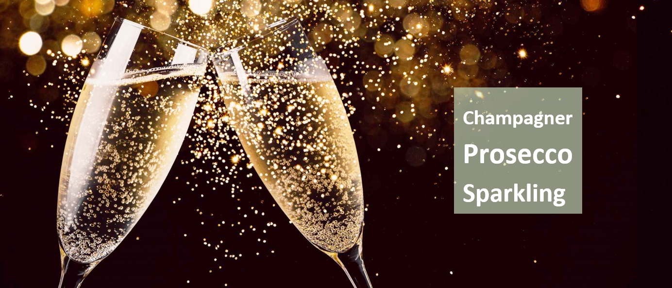Champagner Sparkling Prosecco Schaumweine alles für die Weihnachten Silvester Neujahr