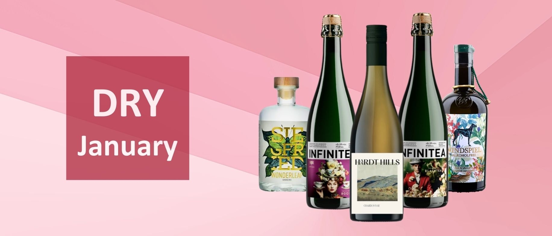 Dry Januar alkoholfrei Wein ohne Alkohol Zero Alcohol