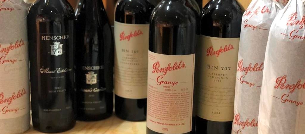 Penfolds Grange Henschke Magill Estate Bin 95 Bin 389 Palliser Hahn Estates