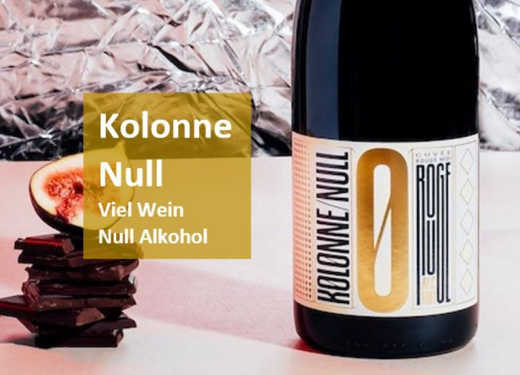 Kolonne Null Alkoholfreie Weine