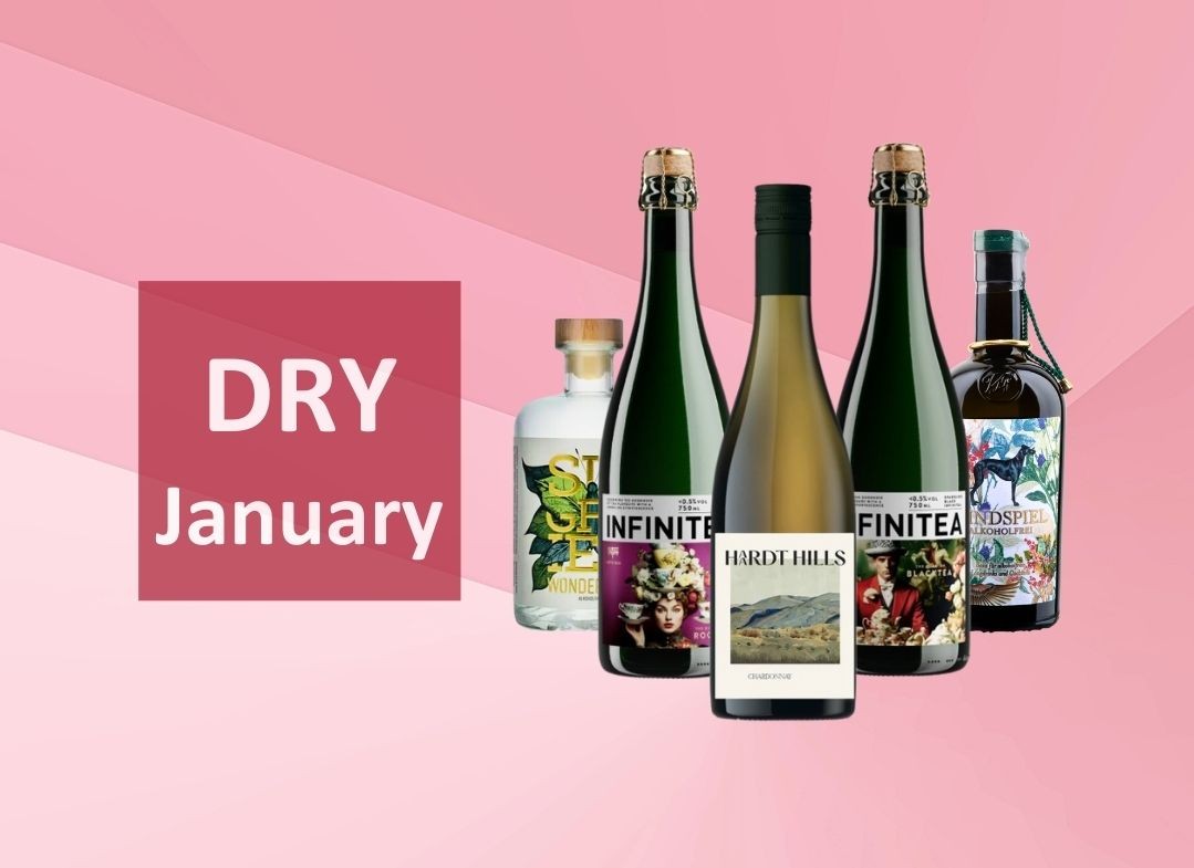 Dry Januar alkoholfrei Wein ohne Alkohol Zero Alcohol