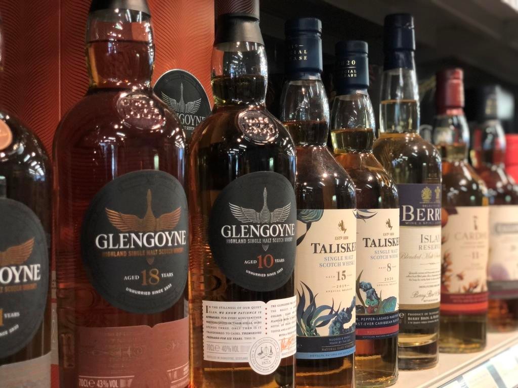 Talisker Glengoyne Whisky Islay Scotch Rye Single Malt Whiskey Bourbon