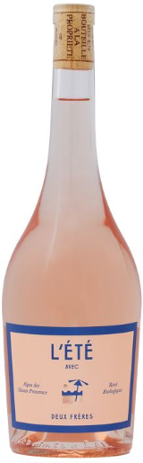 L'Eté avec deux Frères Rosé Bio L'Eté avec deux Frères Rosé Bio